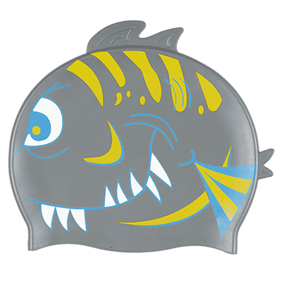 Hai  - Silikonbadekappe dunkelblau
